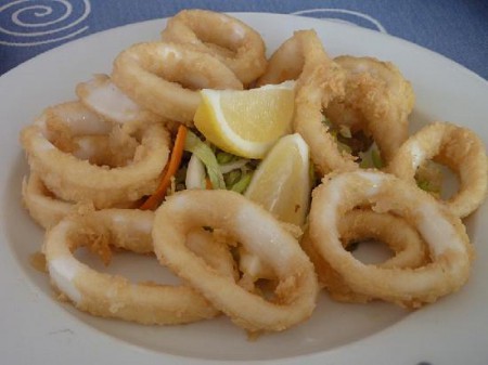 Calamares rebozados 