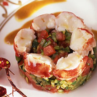 Ensalada de bogavante 